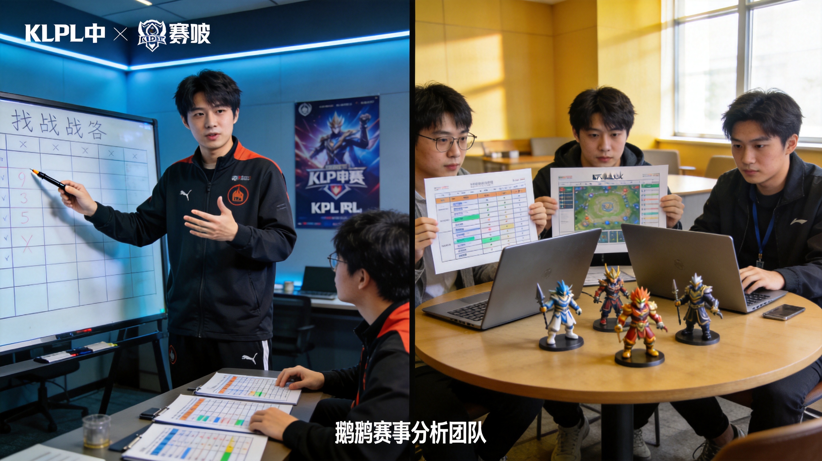 KPL季中赛选手正在指挥赛事场面